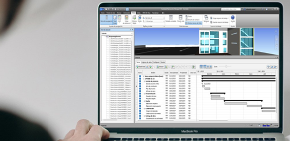 Completo curso que aborda la gestión de un proyecto BIM con Microsoft Project + Navisworks